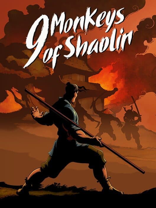 Jaquette de 9 Monkeys of Shaolin