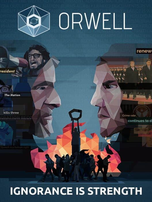 Jaquette de Orwell: Ignorance is Strength