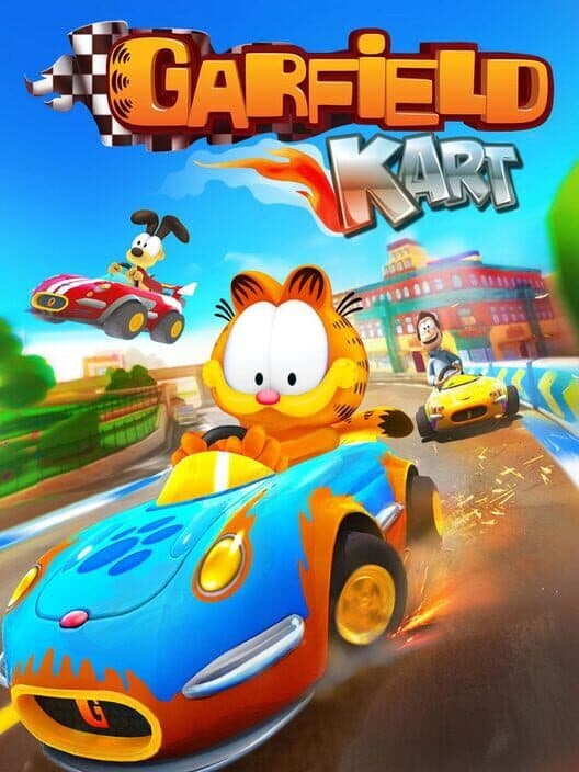 Jaquette de Garfield Kart