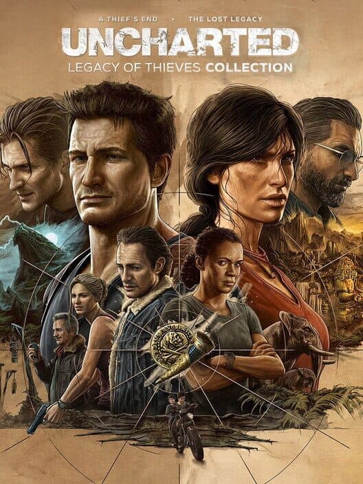 Jaquette de Uncharted: Legacy of Thieves Collection