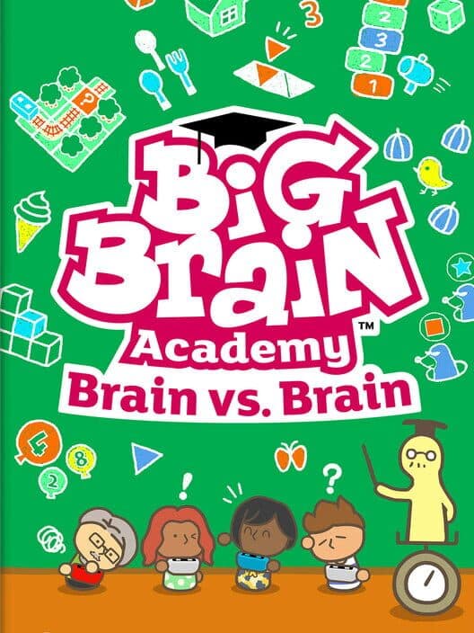 Jaquette de Big Brain Academy: Brain vs Brain