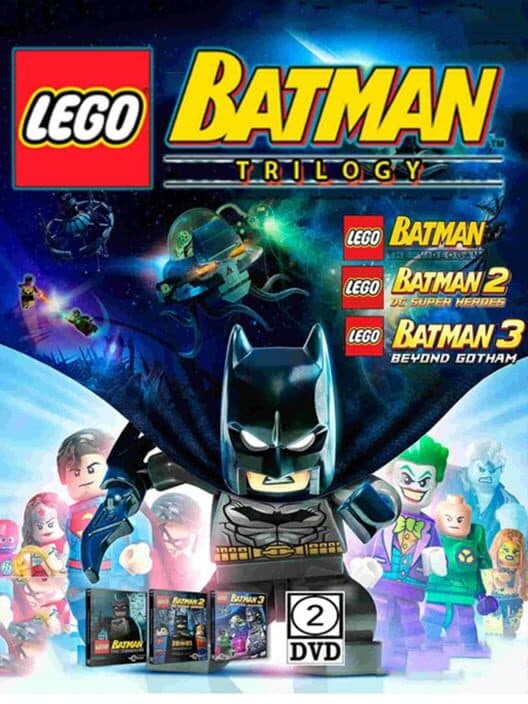 Jaquette de LEGO Batman Trilogy