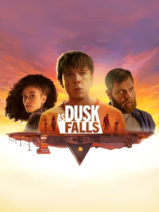 Jaquette de As Dusk Falls