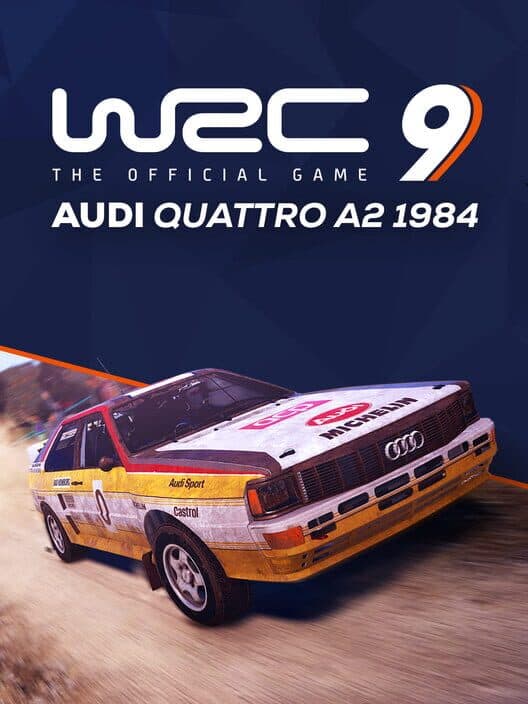 Jaquette de WRC 9 Audi Quattro A2 1984