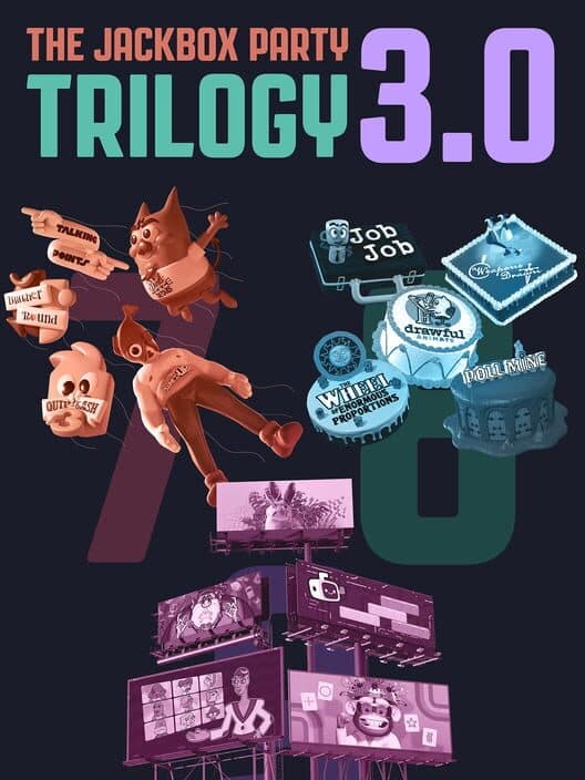 Jaquette de The Jackbox Party Trilogy 3.0