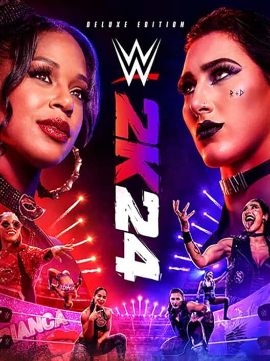 Jaquette de WWE 2K24 Deluxe Edition