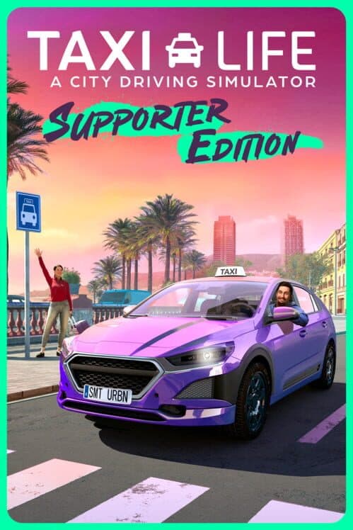 Jaquette de Taxi Life: A City Driving Simulator Supporter Edition