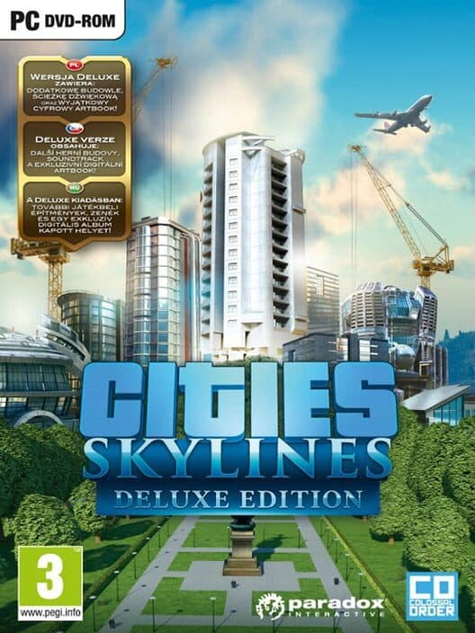 Jaquette de Cities: Skylines Deluxe Edition