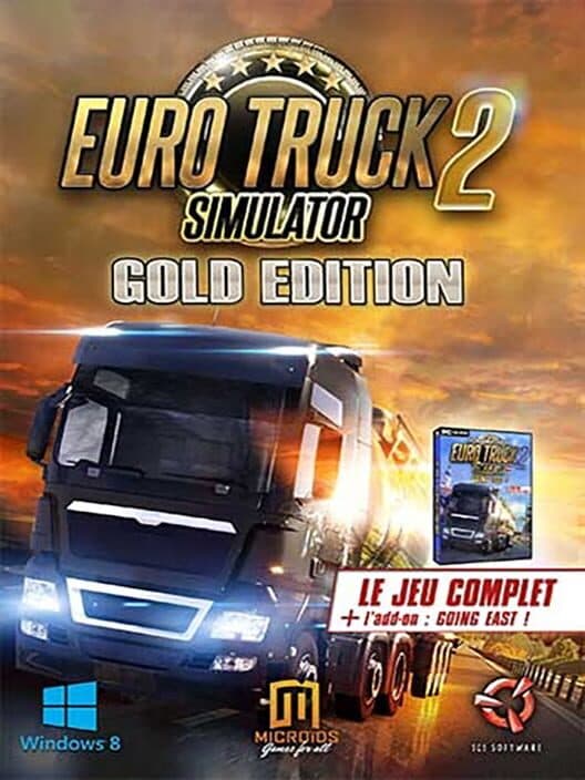 Jaquette de Euro Truck Simulator 2 Gold Edition