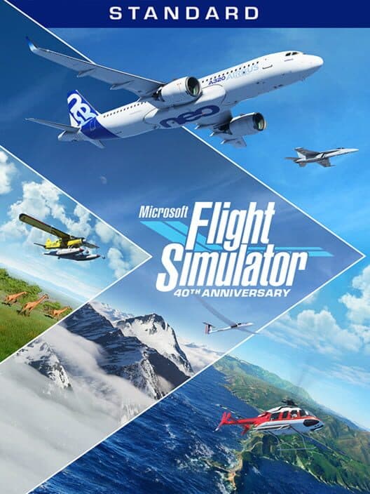 Jaquette de Microsoft Flight Simulator 40th Anniversary Edition
