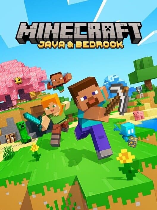 Jaquette de Minecraft: Java & Bedrock Edition