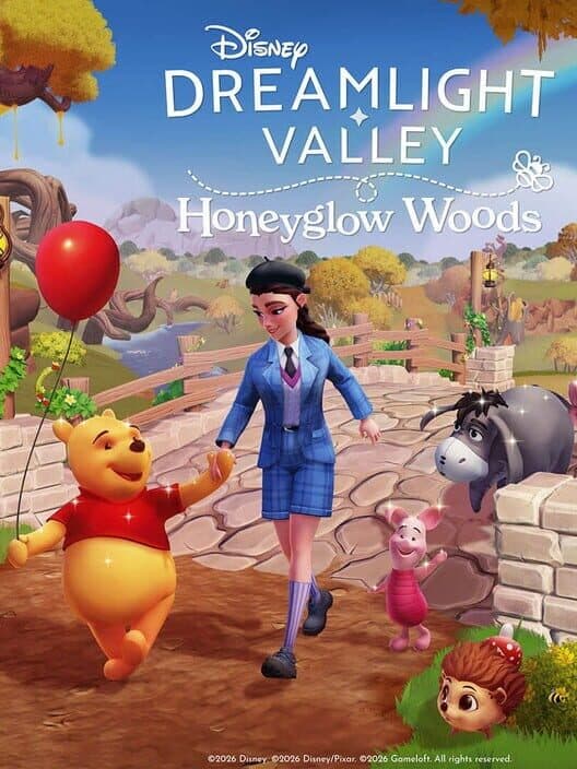 Jaquette de Disney Dreamlight Valley: Honeyglow Woods