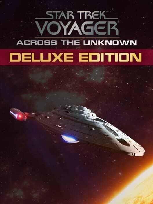 Jaquette de Star Trek: Voyager - Across the Unknown Deluxe Edition
