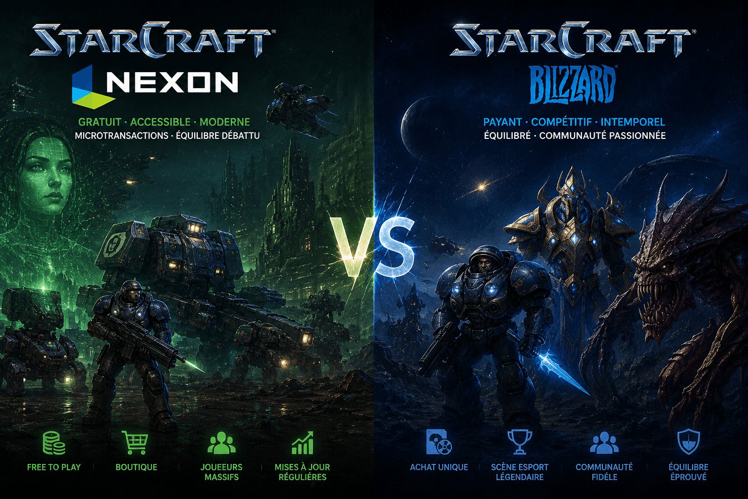 StarCraft : Nexon serait intéressé par la licence Blizzard