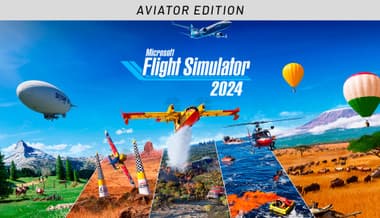 Jaquette de Microsoft Flight Simulator 2024 - Aviator Edition