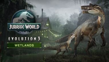 Jaquette de Jurassic World Evolution 3: Wetlands