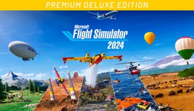 Jaquette de Microsoft Flight Simulator 2024 - Premium Deluxe Edition