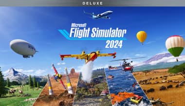 Jaquette de Microsoft Flight Simulator 2024 - Deluxe Edition