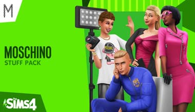 Les Sims 4 Moschino Kit d'Objets