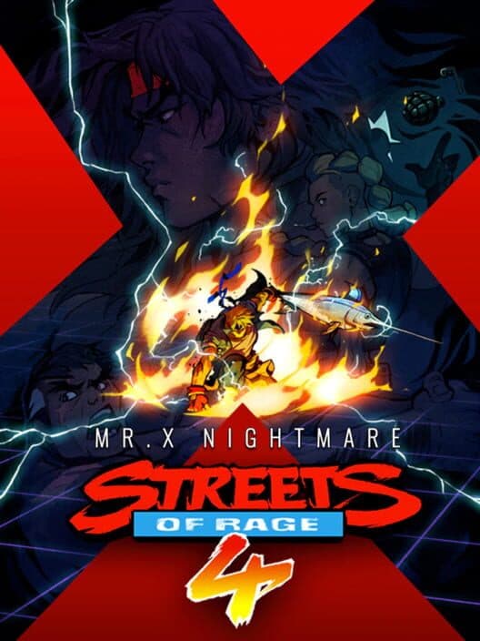 Jaquette de Streets Of Rage 4 - Mr. X Nightmare