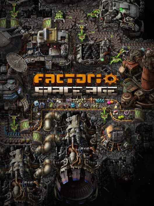 Jaquette de Factorio: Space Age