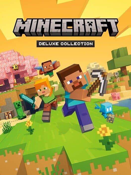 Jaquette de Minecraft Deluxe Collection