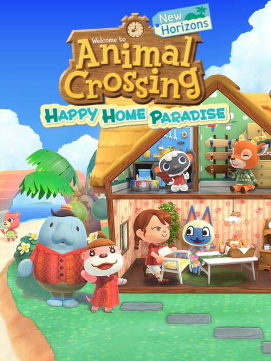 Jaquette de Animal Crossing: New Horizons - Happy Home Paradise