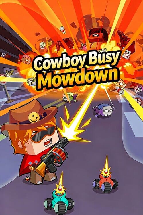 Jaquette de Cowboy Busy: Mowdown
